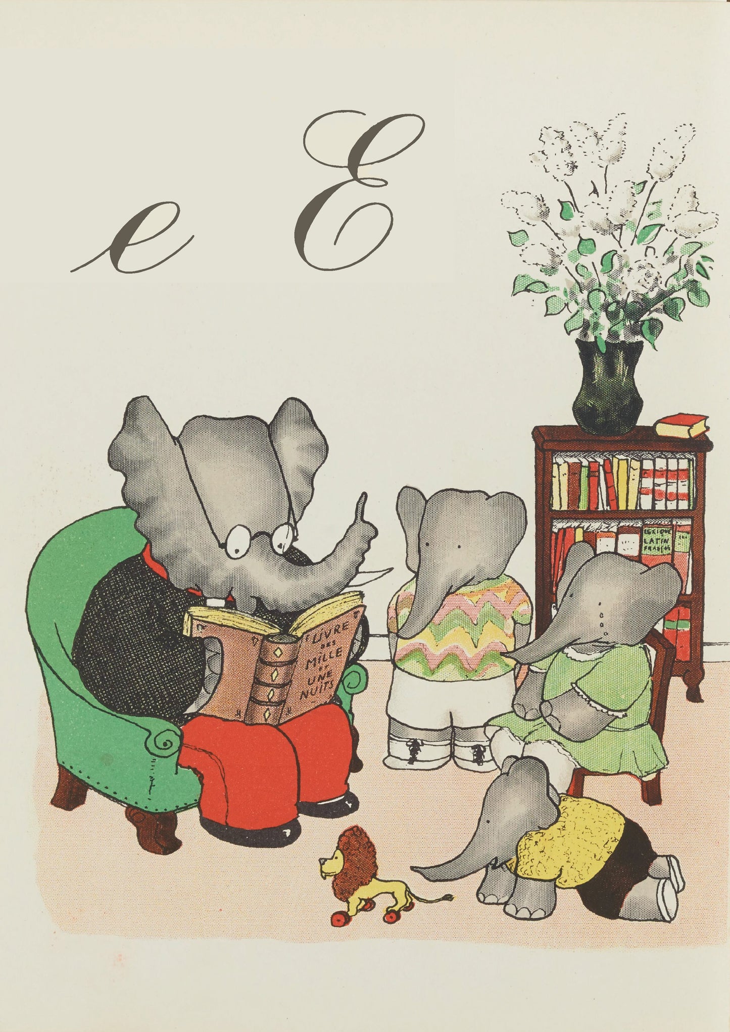 Babar Alphabet E