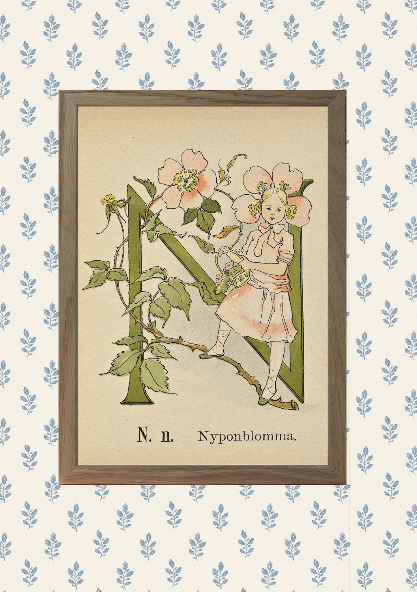 Alphabet of Flowers — N