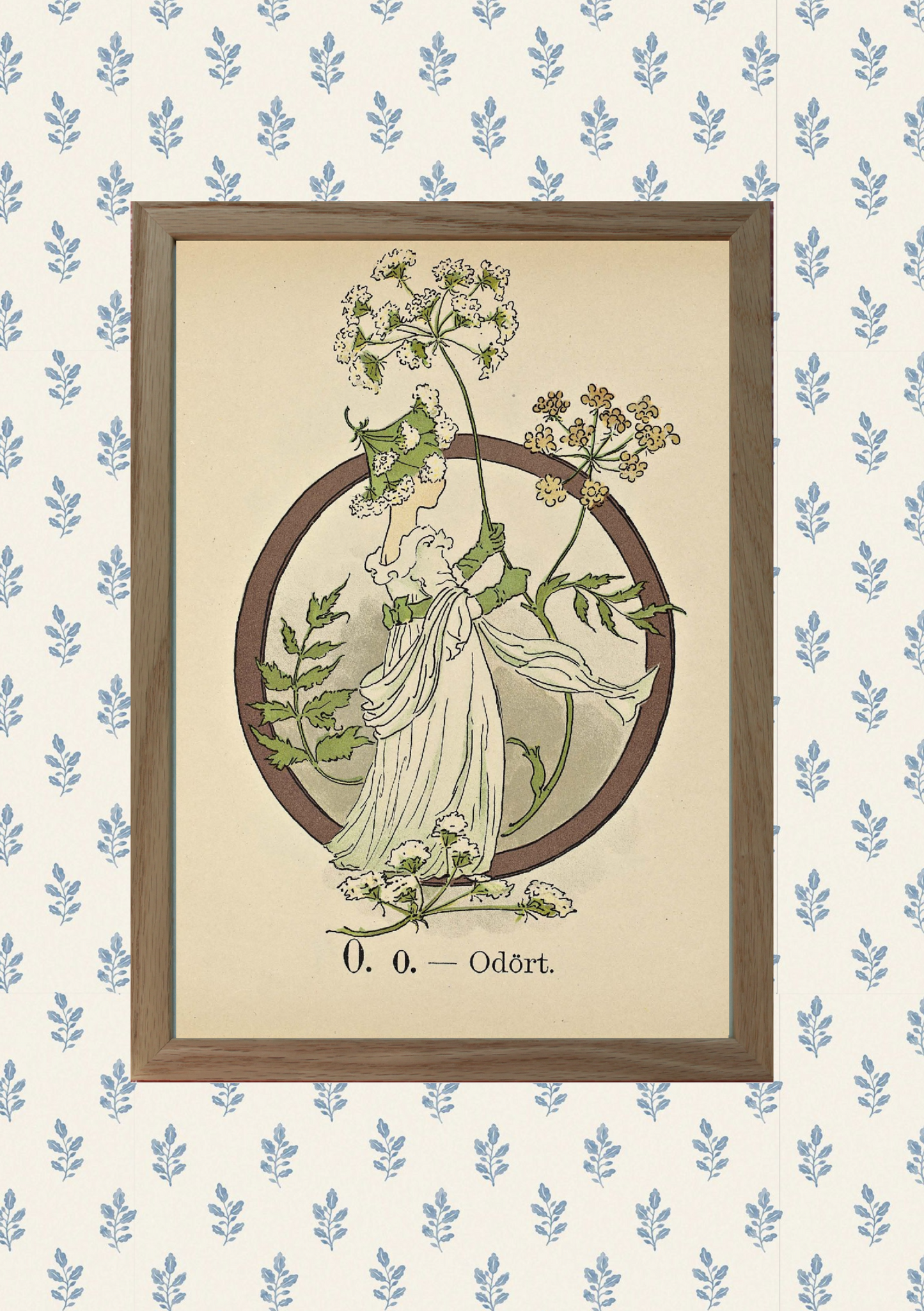 Alphabet of Flowers — O