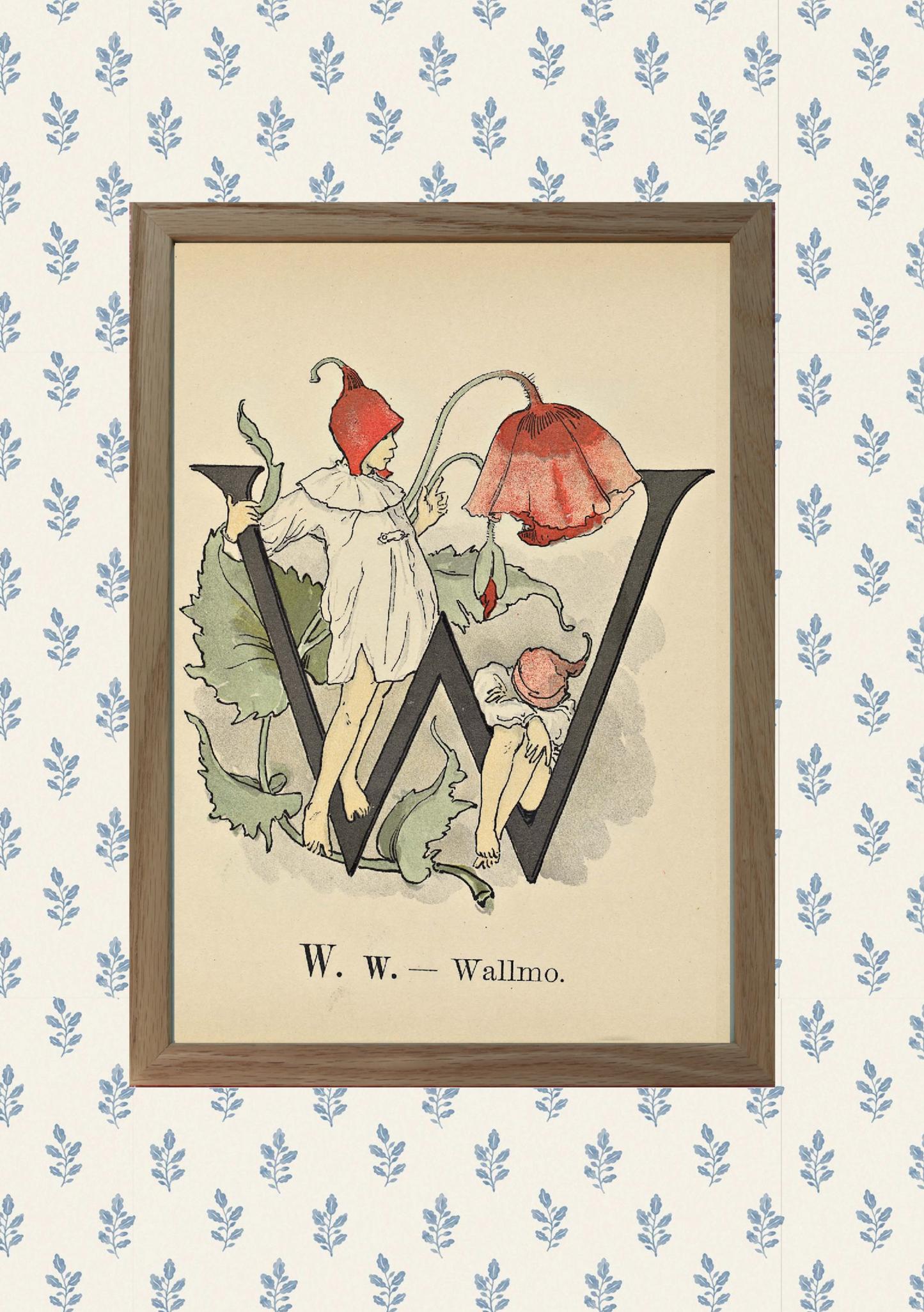 Alphabet of Flowers — W