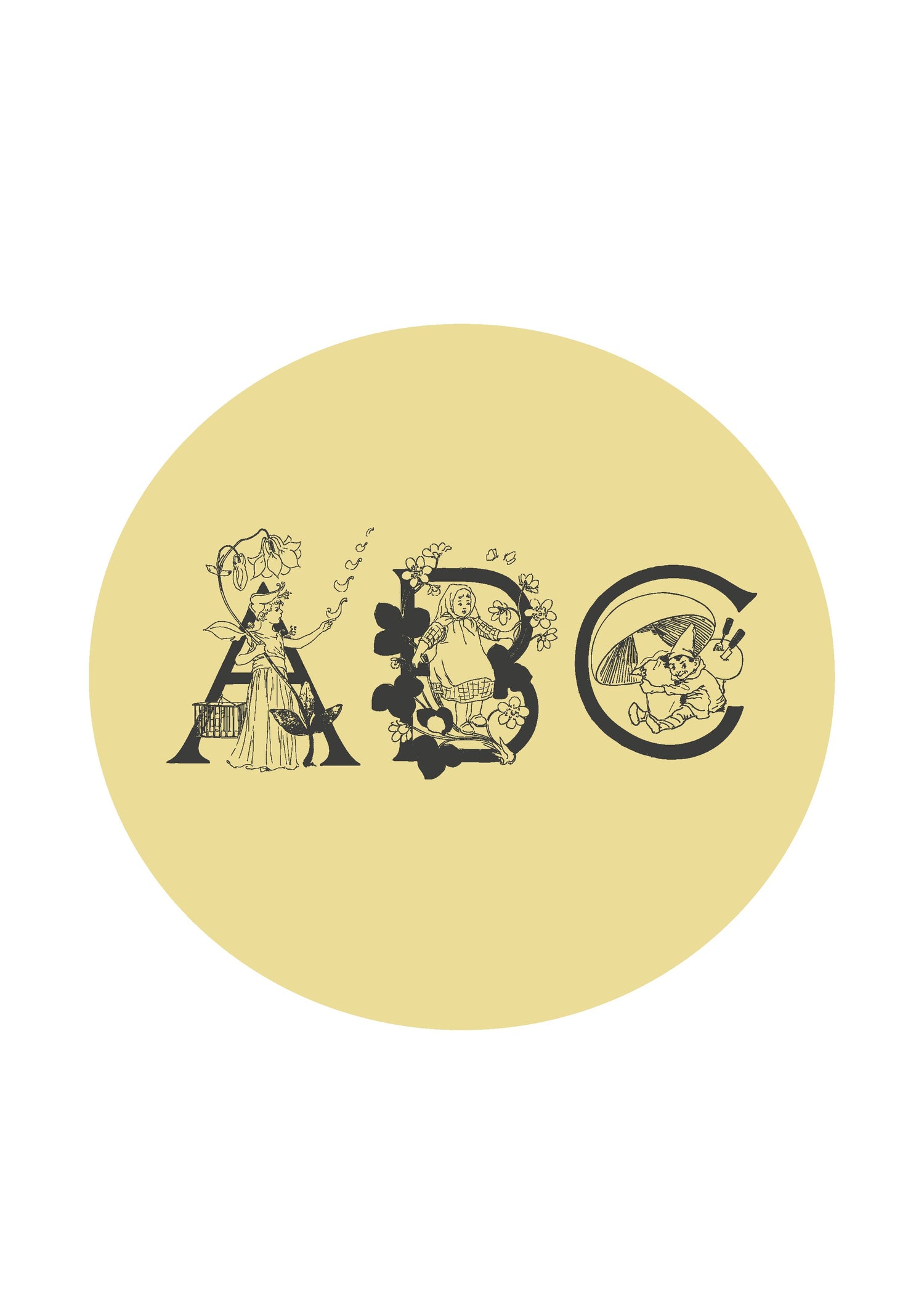 Alphabet of Flowers