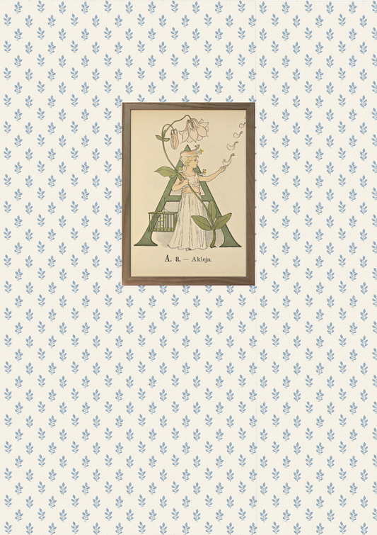Alphabet of Flowers — A