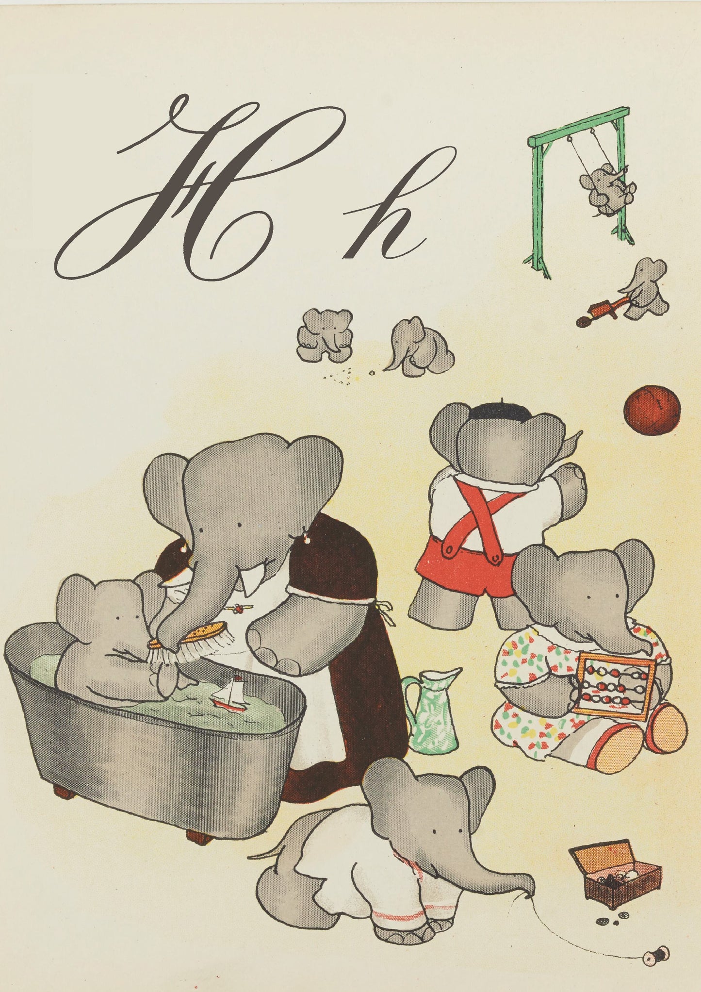 Babar Alphabet H
