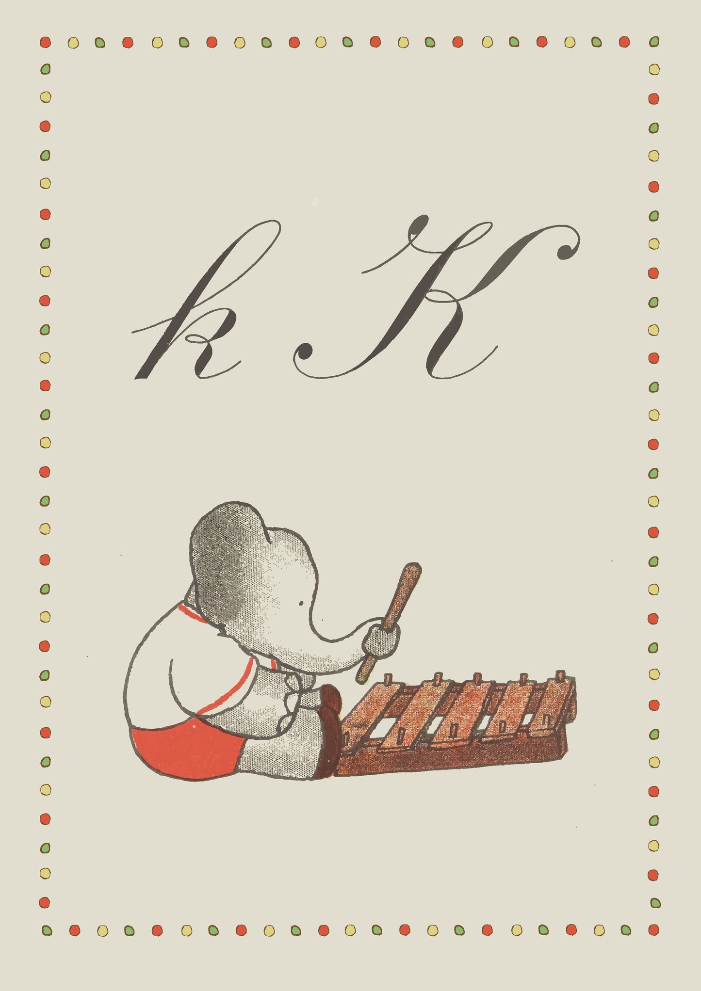 Babar Alphabet K