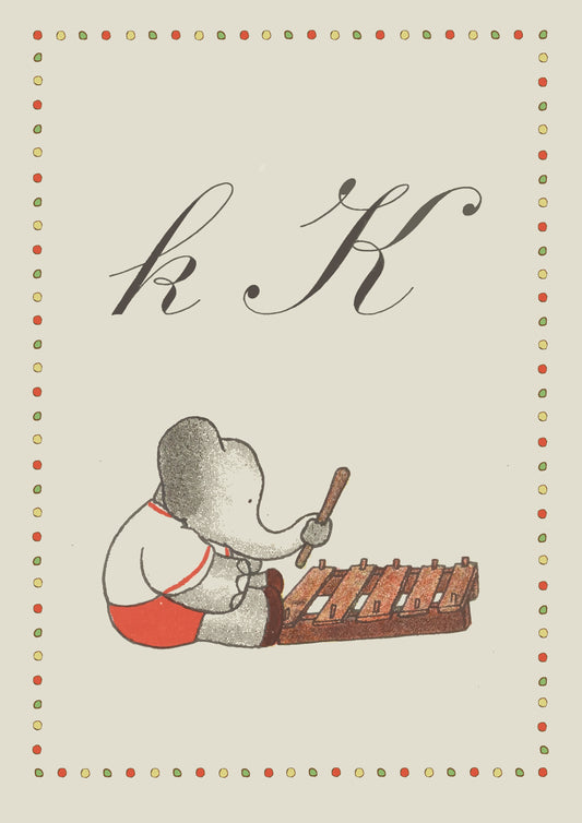 Babar Alphabet K