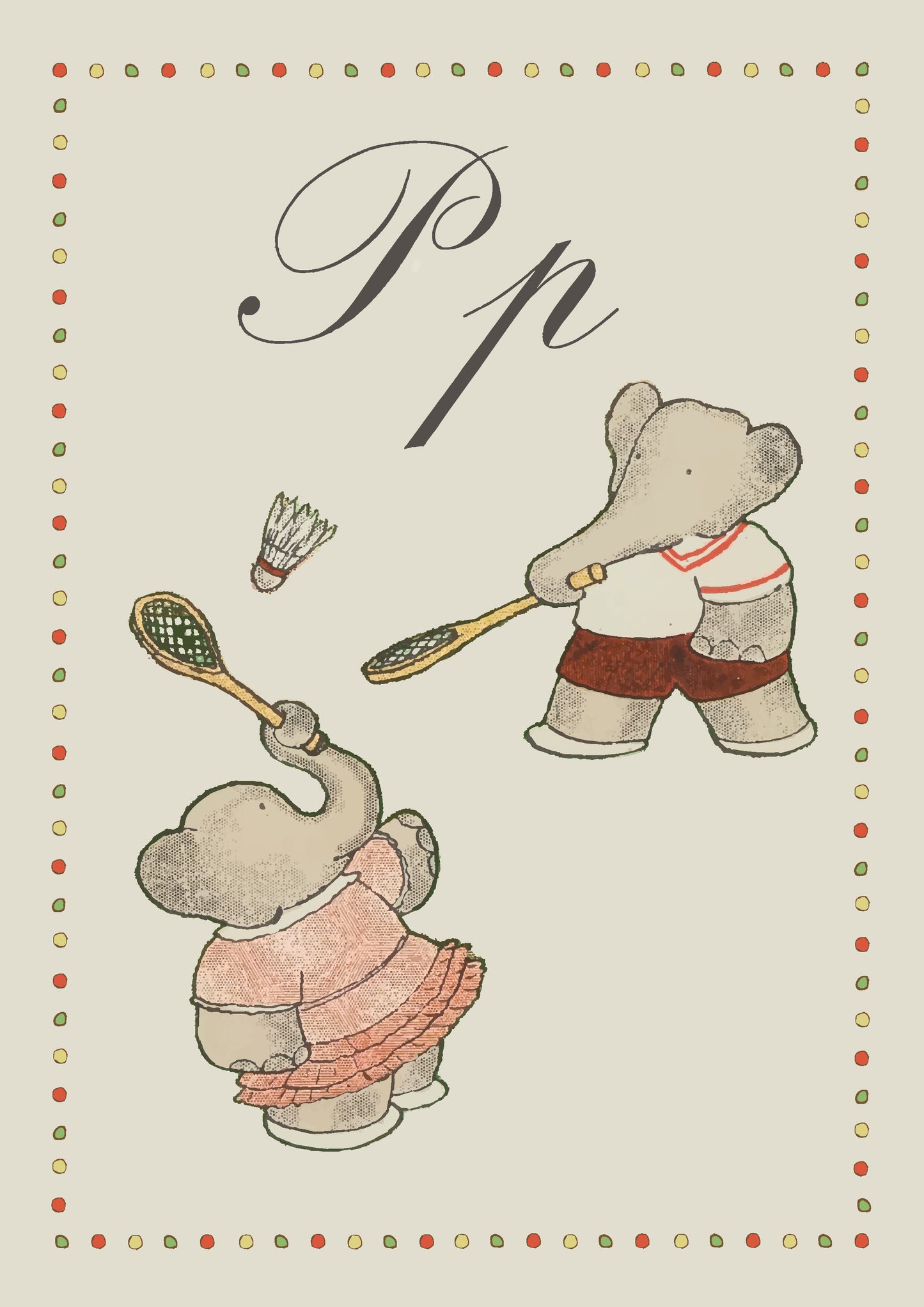 Babar Alphabet P
