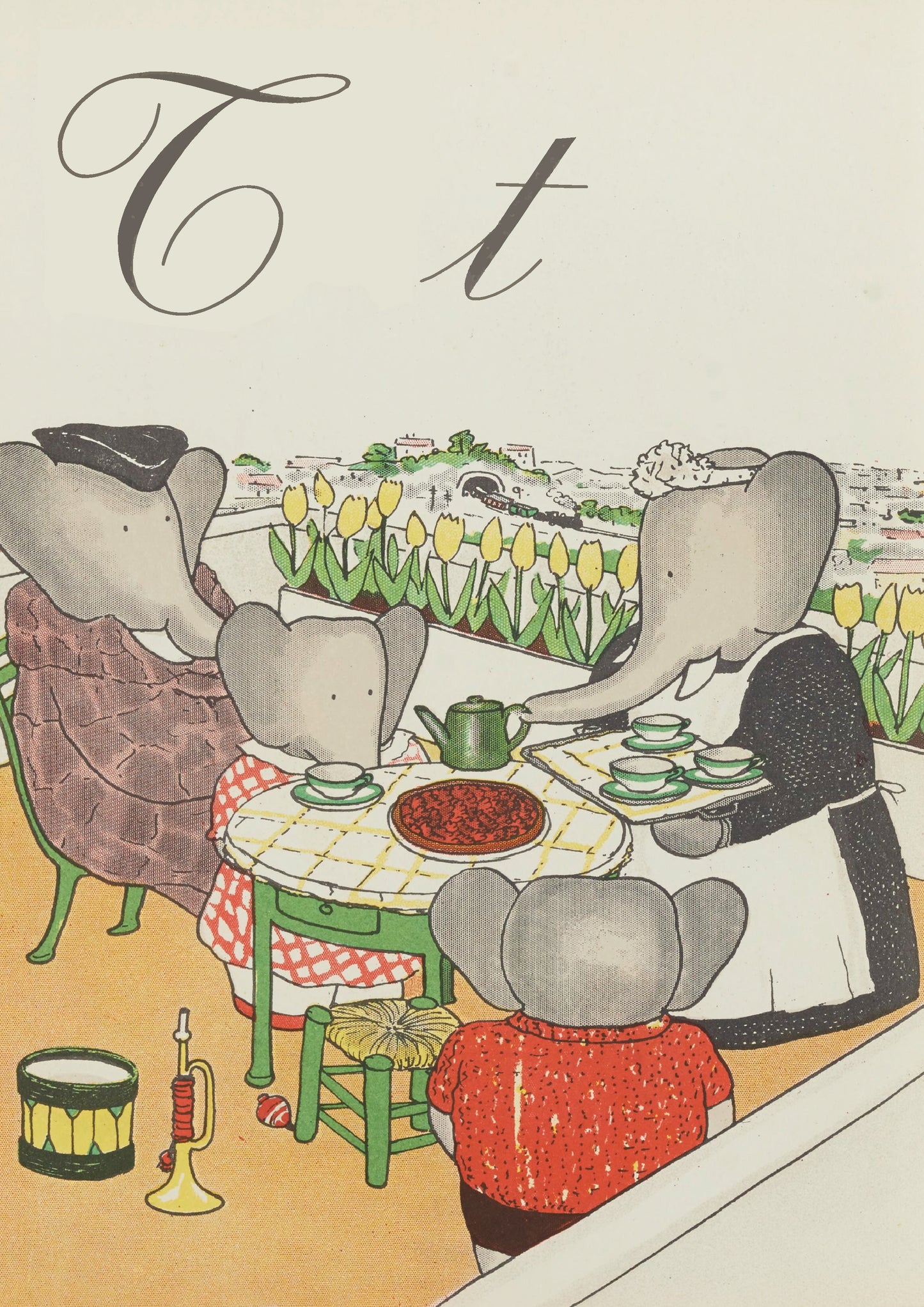Babar Alphabet T