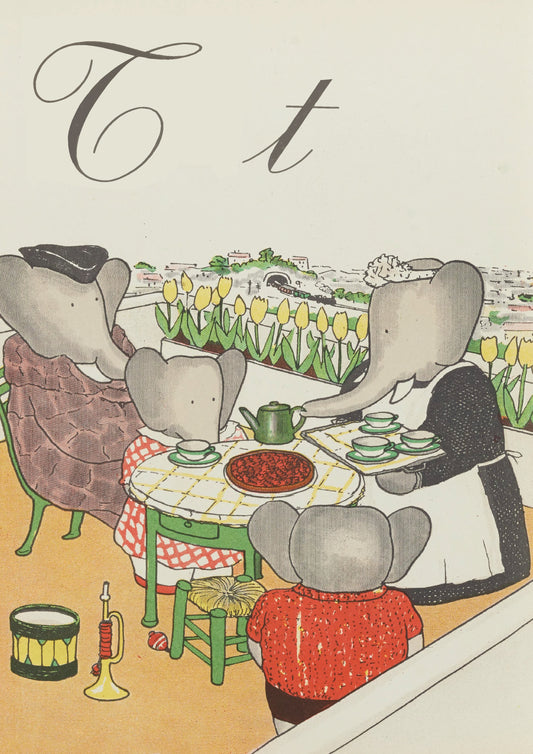 Babar Alphabet T