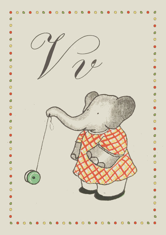 Babar Alphabet V