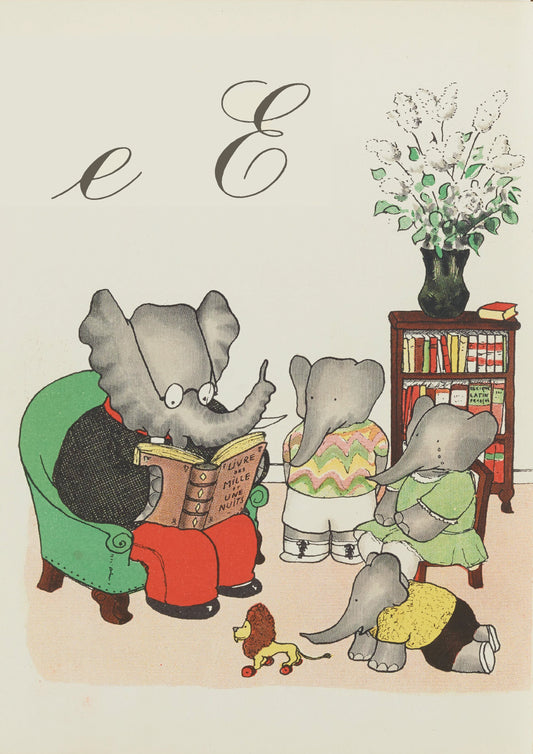 Babar Alphabet E