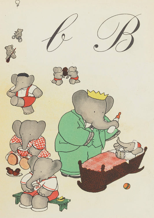 Babar Alphabet B