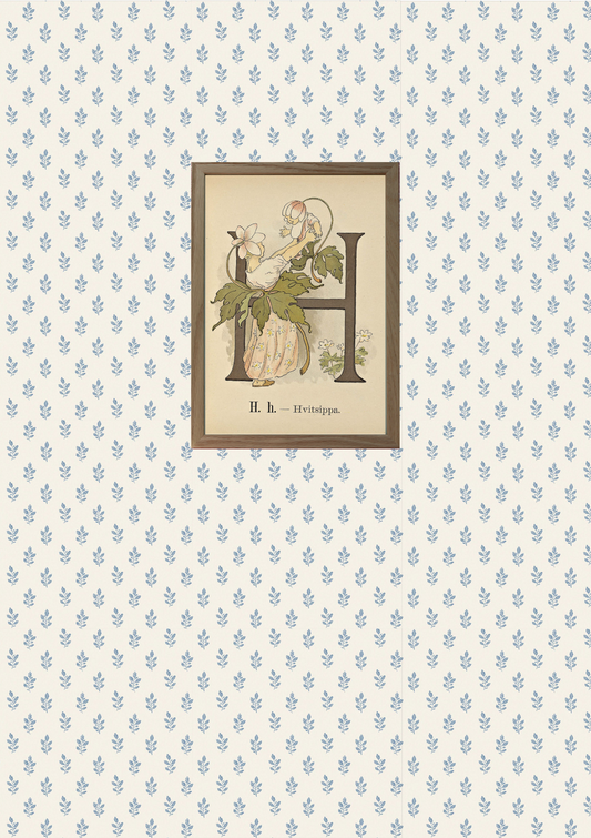 Alphabet of Flowers — H