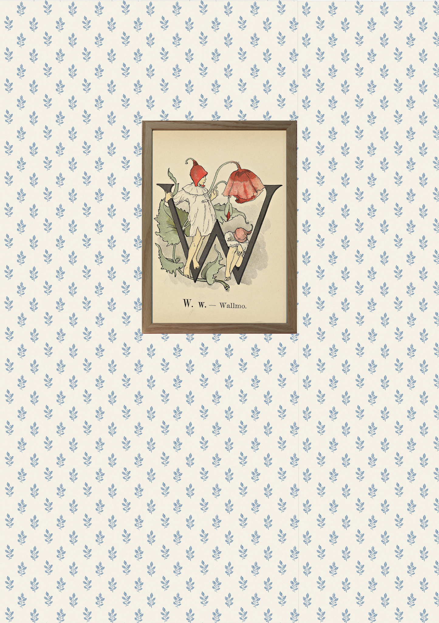 Alphabet of Flowers — W