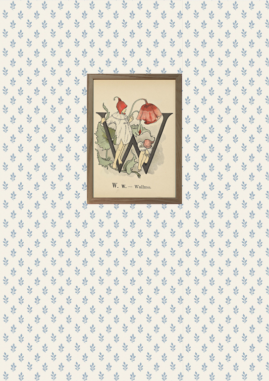 Alphabet of Flowers — W
